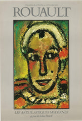 GEORGES ROUAULT Les Arts Plastiques Modernes 28" x 19" Offset Lithograph 1980 Mo