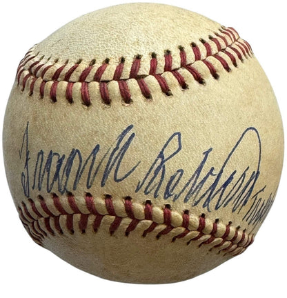 Frank Robinson Autographed Official American League Baseball (Jsa)