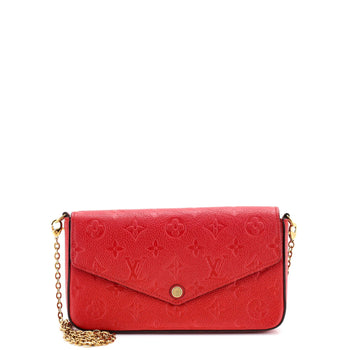 Louis Vuitton Felicie Pochette Monogram Empreinte Leather