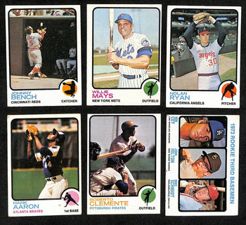 1973 Topps Baseball Cards Complete Set (660)