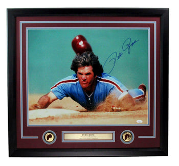 Pete Rose Signed 16X20 Photo Philadelphia