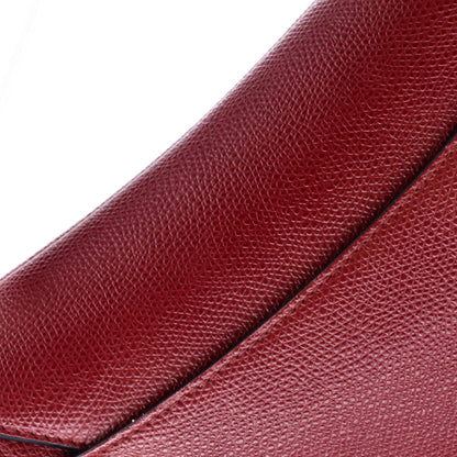 Christian Dior Saddle Handbag Leather Mini