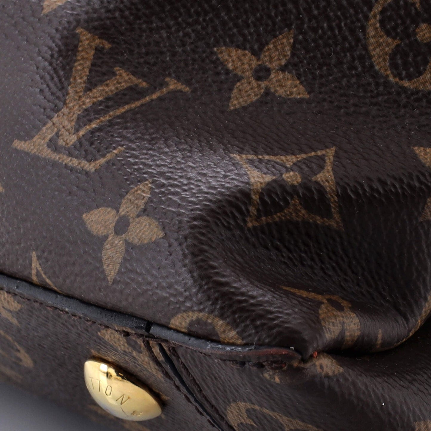 Louis Vuitton Flower Tote Monogram Canvas With Leather
