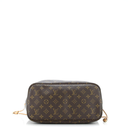 Louis Vuitton Neverfull Nm Tote Monogram Canvas Mm
