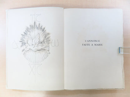 Paul Claudel L'Annonce Faite  Marie 1950 1St Edition Tremois Illustrations