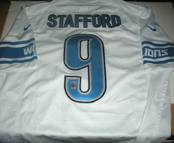 Matt Stafford Detroit Lions Stafford/Coa Signed