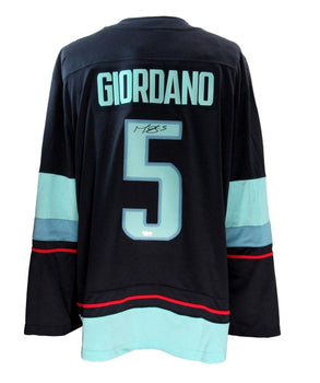 Mark Giordano Autographed Fanatics Hockey Jersey Seattle Kraken Fanatics 183697