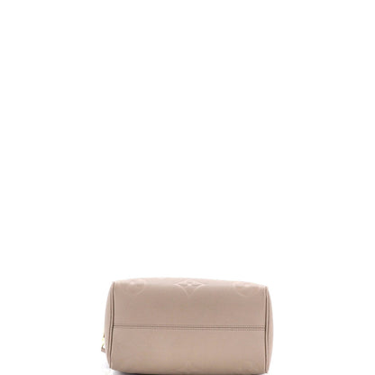 Louis Vuitton Speedy Bandouliere Bag Monogram Empreinte Giant 25