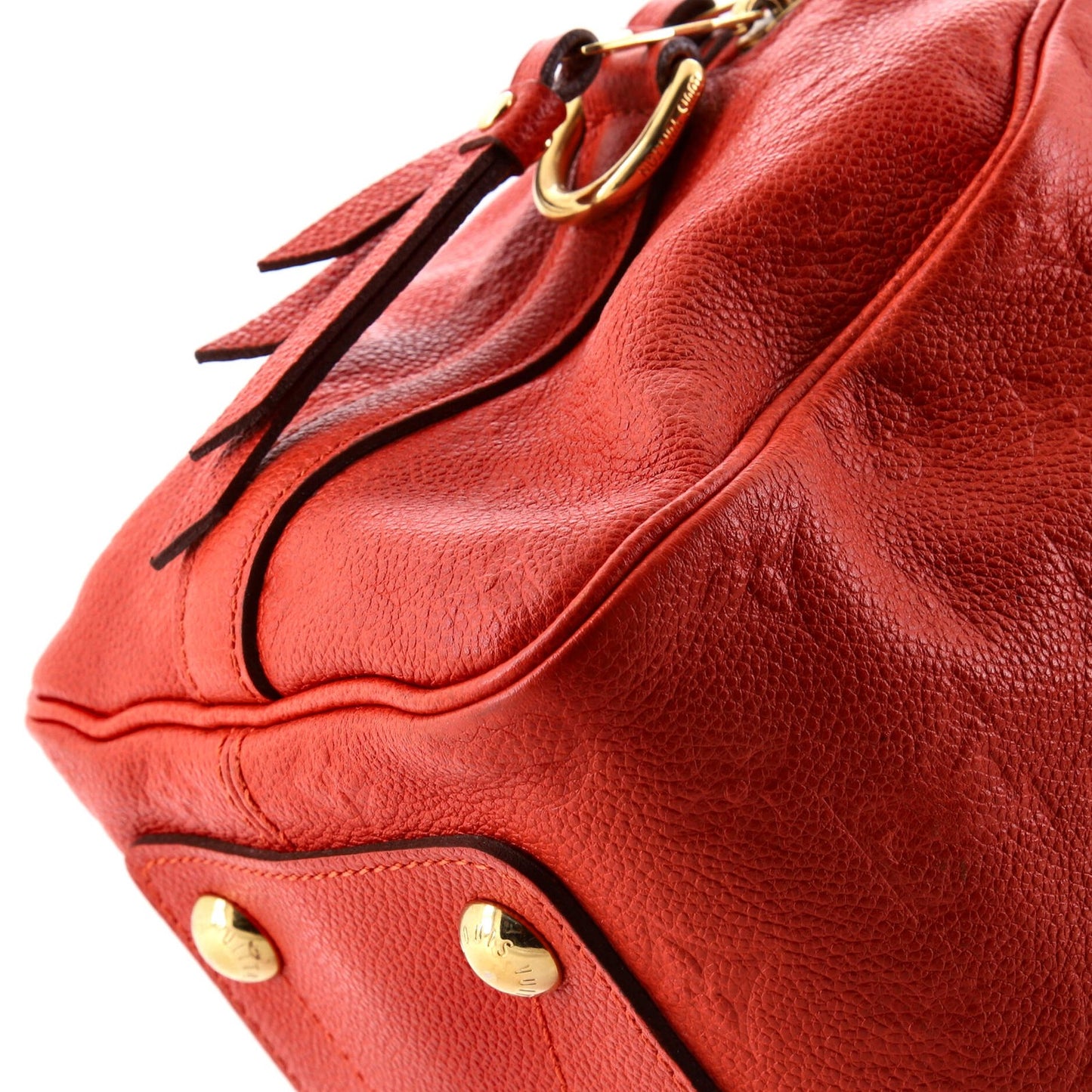 Louis Vuitton Speedy Bandouliere Bag Monogram Empreinte Leather 25