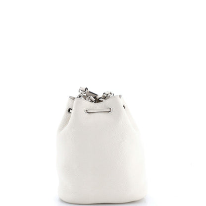 Prada Flou Bucket Bag Vitello Daino Small