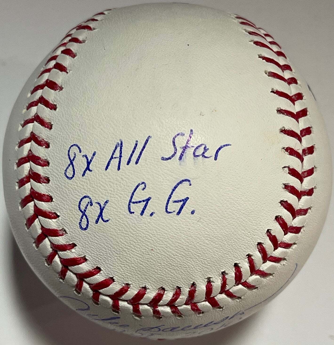 Andre Dawson Multi Stat Autographed Official