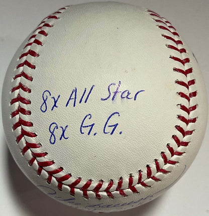 Andre Dawson Multi Stat Autographed Official