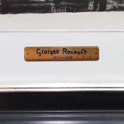 Georges Rouault Original Lithograph 1929 "Le Vent Emplit Les Voiles" Paysages