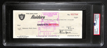 Al Davis Signed/Autographed 1977 Oakland Raiders