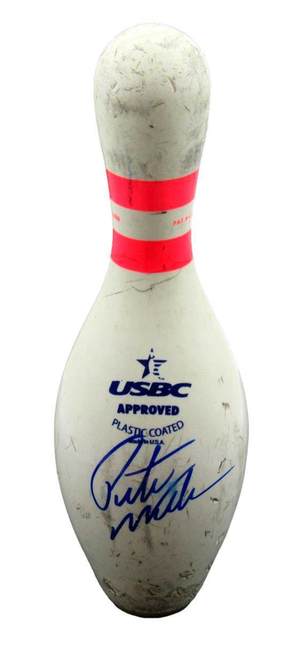 Pete Weber Signed/Inscribed Usbc Amflite Ii Bowling Pin Jsa 190457