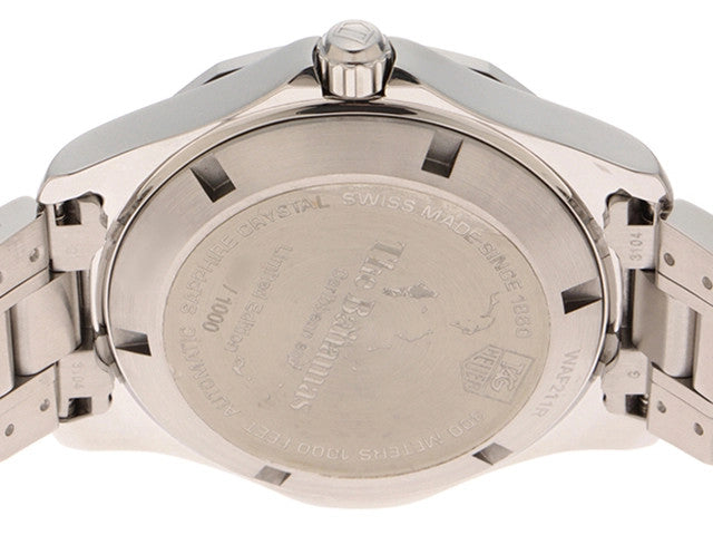 Tag Heuer Aquaracer Diving Bahamas Caribbean 2008 Le Ed. Waf211R.Ba0806