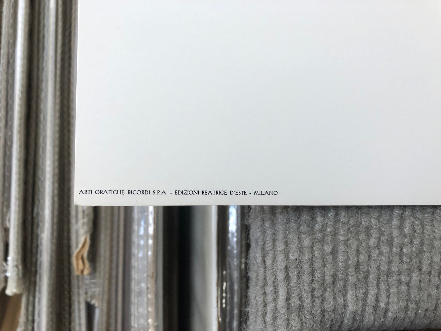 Enrico Baj Generale Nell'Intimita " Poster Surrealism Multicol