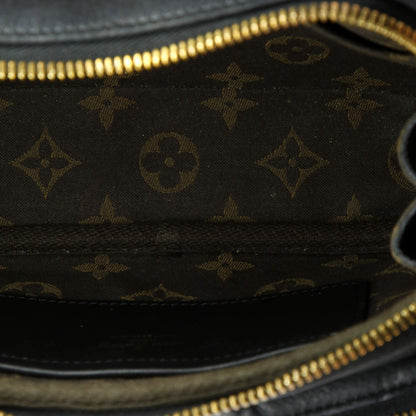 Louis Vuitton Utility Crossbody Bag Calfskin With Embossed Monogram Detail