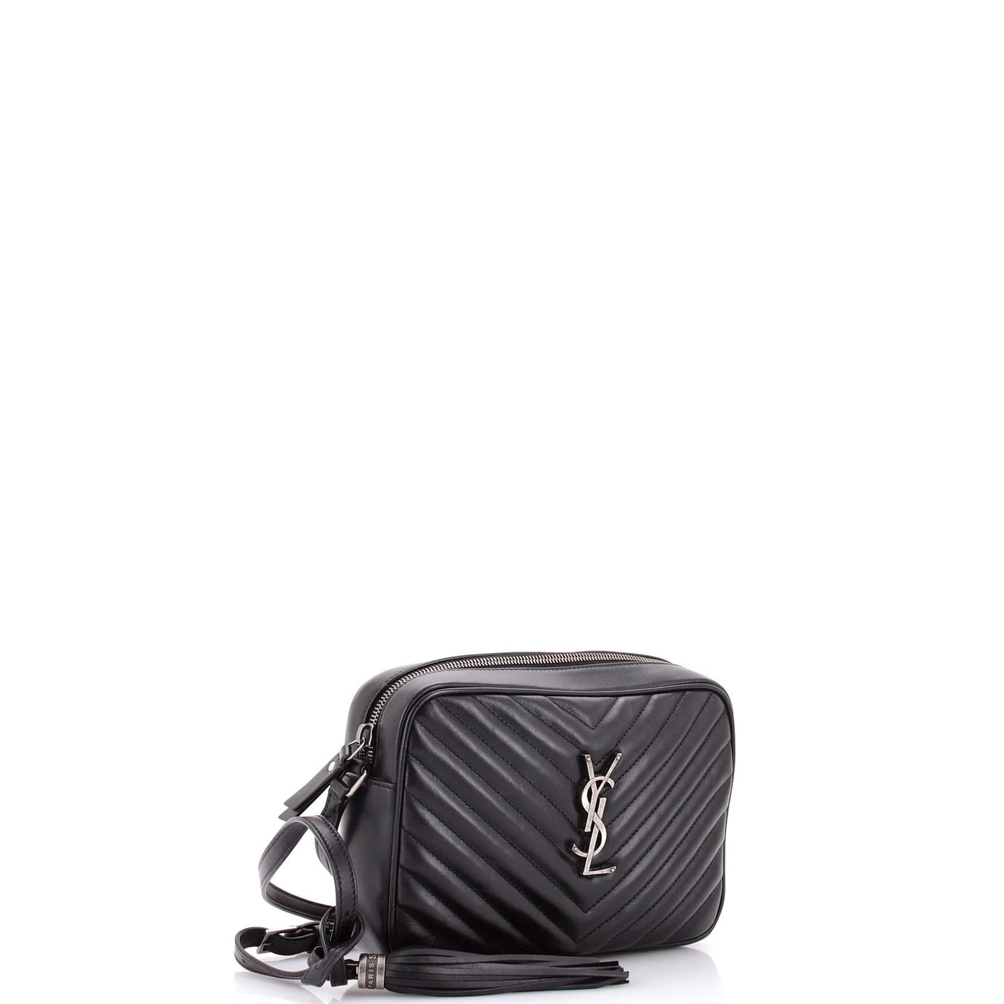 Saint Laurent Lou Camera Bag Matelasse Chevron Leather Small