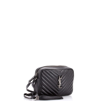 Saint Laurent Lou Camera Bag Matelasse Chevron Leather Small