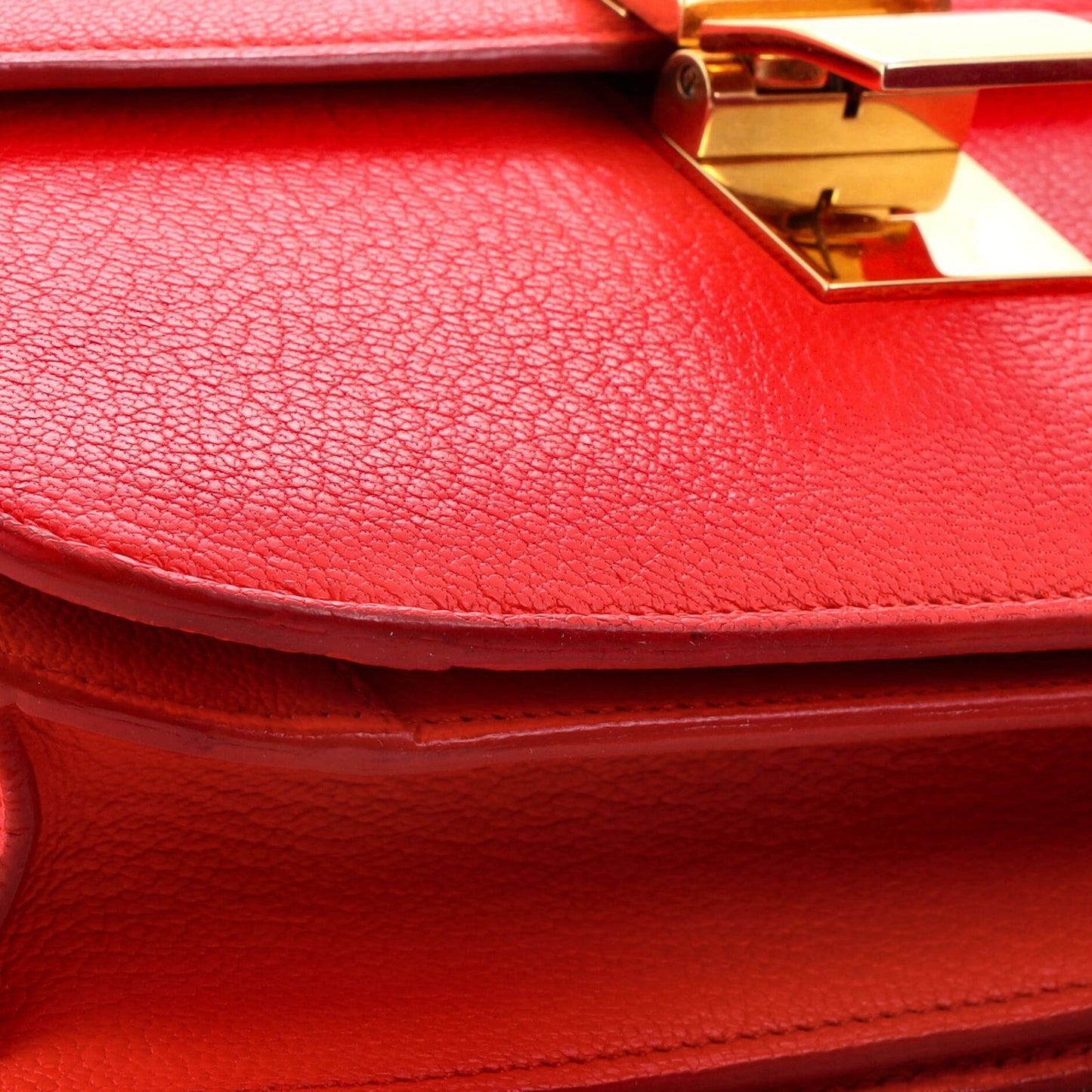 Celine Classic Box Bag Grainy Leather Medium