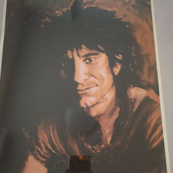 Ron Ronnie Wood Rolling Stones Serigraph Limited