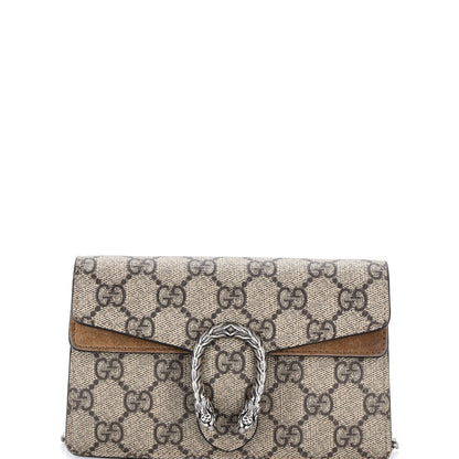 Gucci Dionysus Bag Gg Coated Canvas Super Mini