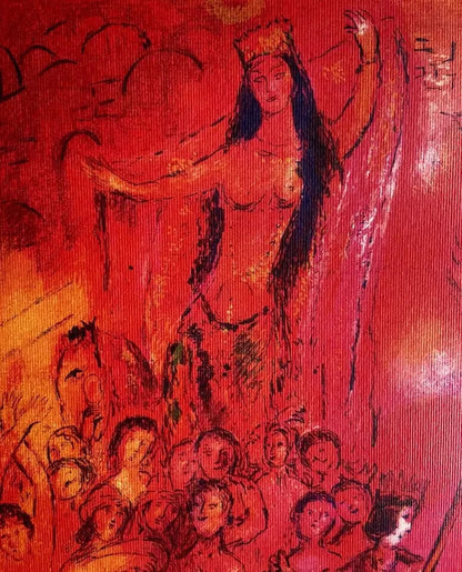 Marc Chagall Lithograph Coa Signed Hand Numbered Limited