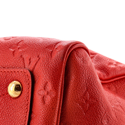 Louis Vuitton Speedy Bandouliere Bag Monogram Empreinte Leather 30