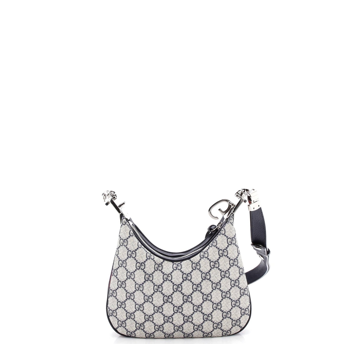 Gucci Attache Shoulder Bag Gg Coated Canvas Small