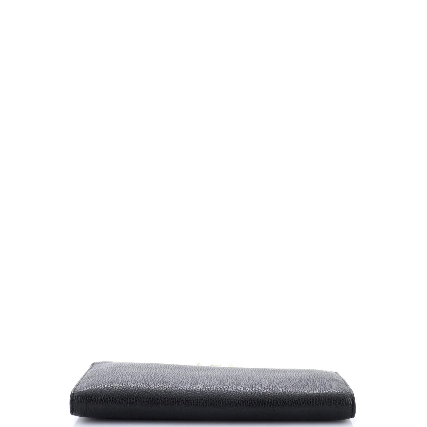 Valentino Garavani Rockstud Flip Lock Flat Pouch Leather Large