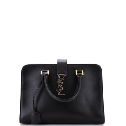 Saint Laurent Monogram Cabas Leather Small