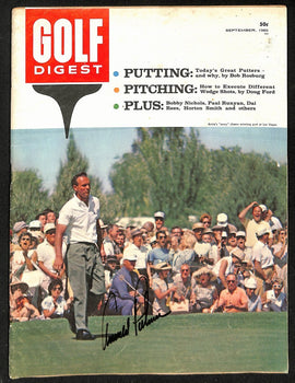 Arnold Palmer Signed/Autographed Sep 1962 Golf