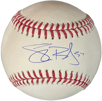 Shane Bieber Autographed Official Major League Baseball (Jsa)
