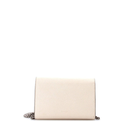 Gucci Dionysus Chain Wallet Leather With Embellished Detail Small