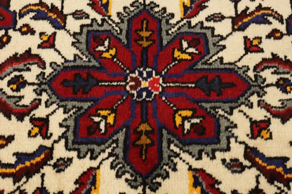 Vintage Handmade Tribal Geometric Oriental Rug