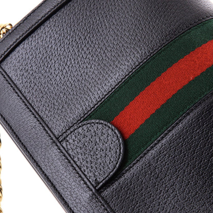 Gucci Ophidia Chain Shoulder Bag Leather Small
