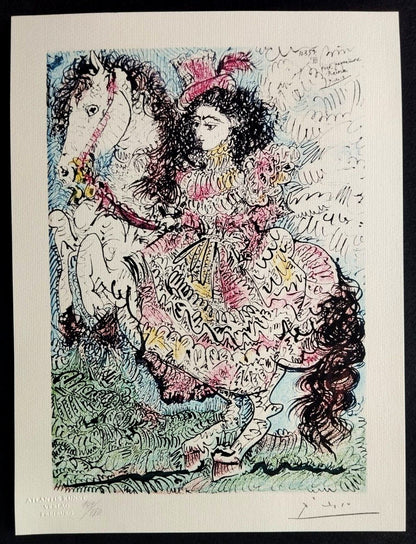 Pablo Picasso Lithograph 180 Ex