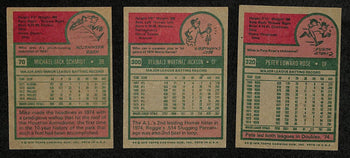 1975 Topps Baseball Complete Set (660) Aaron,