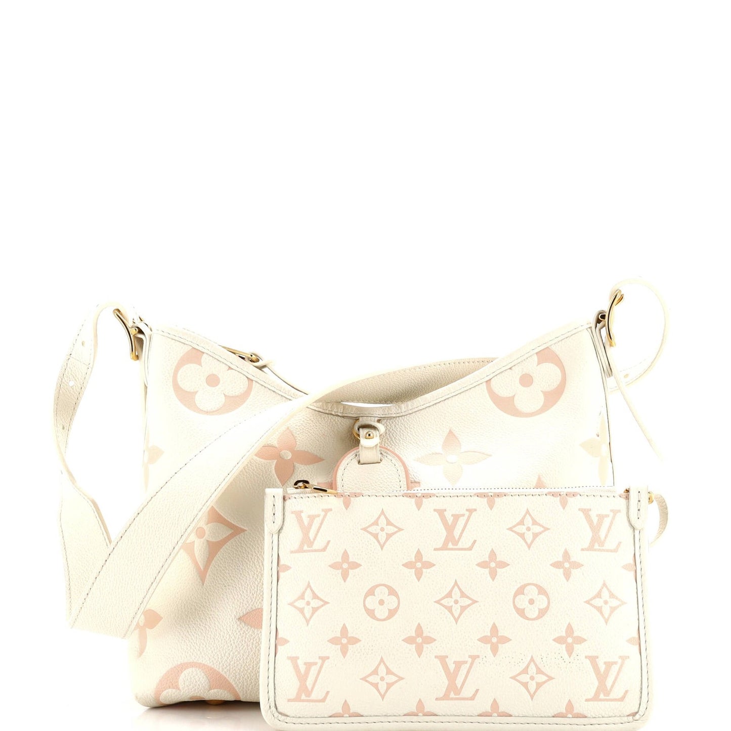 Louis Vuitton Carryall Hobo Monogram Empreinte Giant Pm