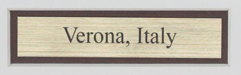 Verona Italy Pano 24X12 Photo Framed 187708
