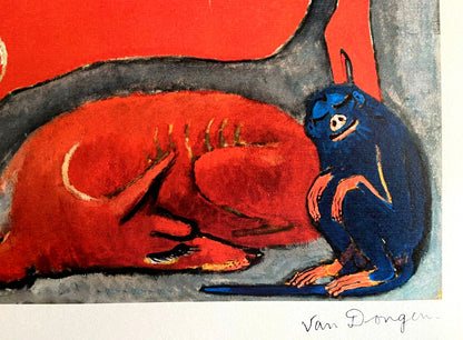 Kees Van Dongen Lithograph 1987 180 Ex