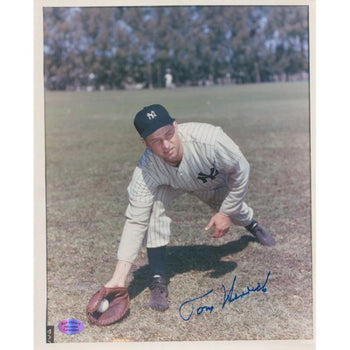 Tom Henrich Autographed 8X10 Photo