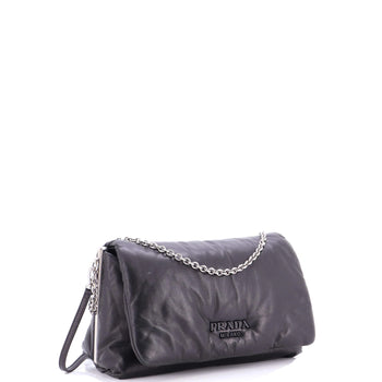 Prada Padded Shoulder Bag Leather