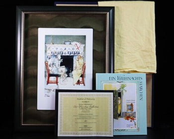 Royal Copenhagen Art Porcelain Collection Lisbeth Zwerger Christmas Carol 2000