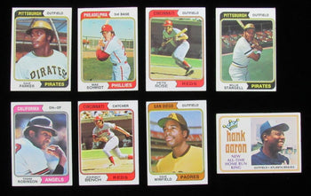 1974 Topps Baseball Complete Set +Traded & Team Checklist Set Winfield Rc 189318