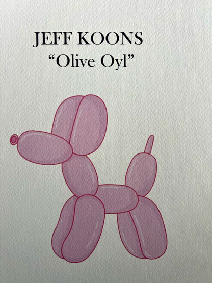 Jeff Koons Lithograph Mori Museum Coa Numbered Limited 200