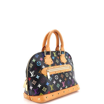 Louis Vuitton Alma Handbag Monogram Multicolor Pm