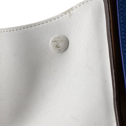 Celine Tricolor Trapeze Bag Suede Medium