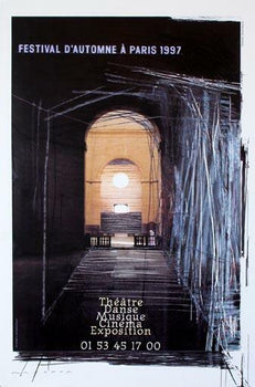 Festival D'Automne A Paris 1997 Original Large Poster